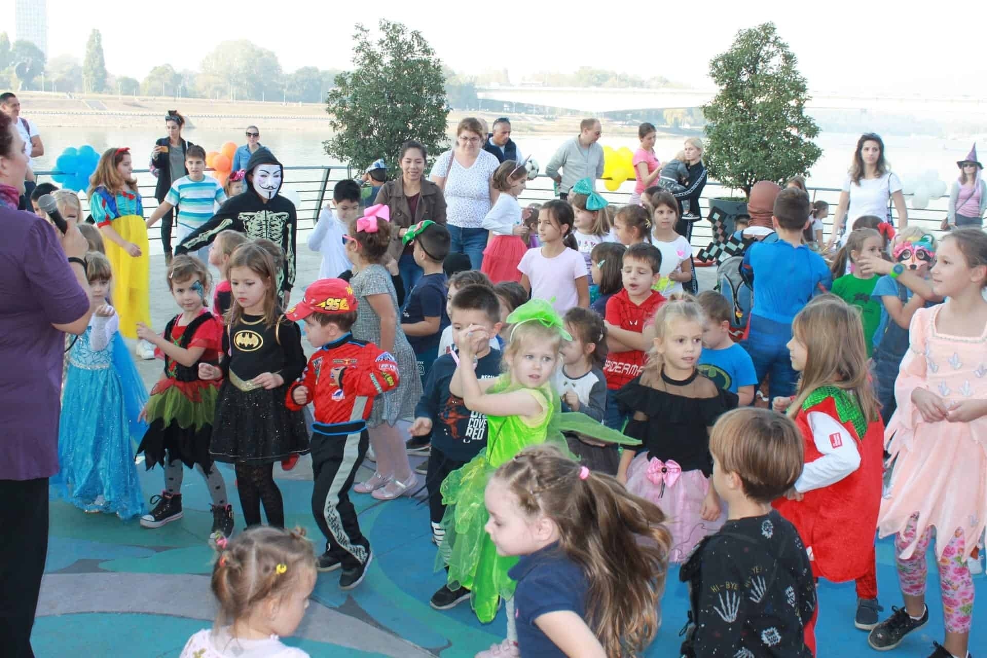 Maskenbal za decu na Sava Promenadi