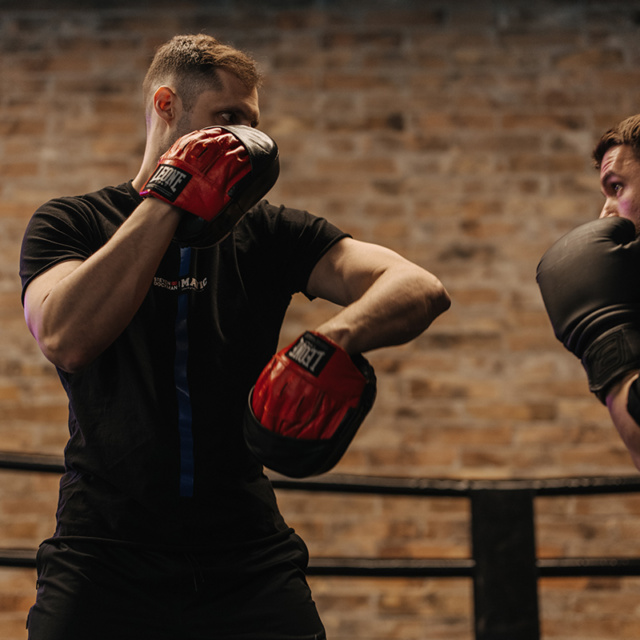 Sparring and exercising in the new premium fitness center in Belgrade
